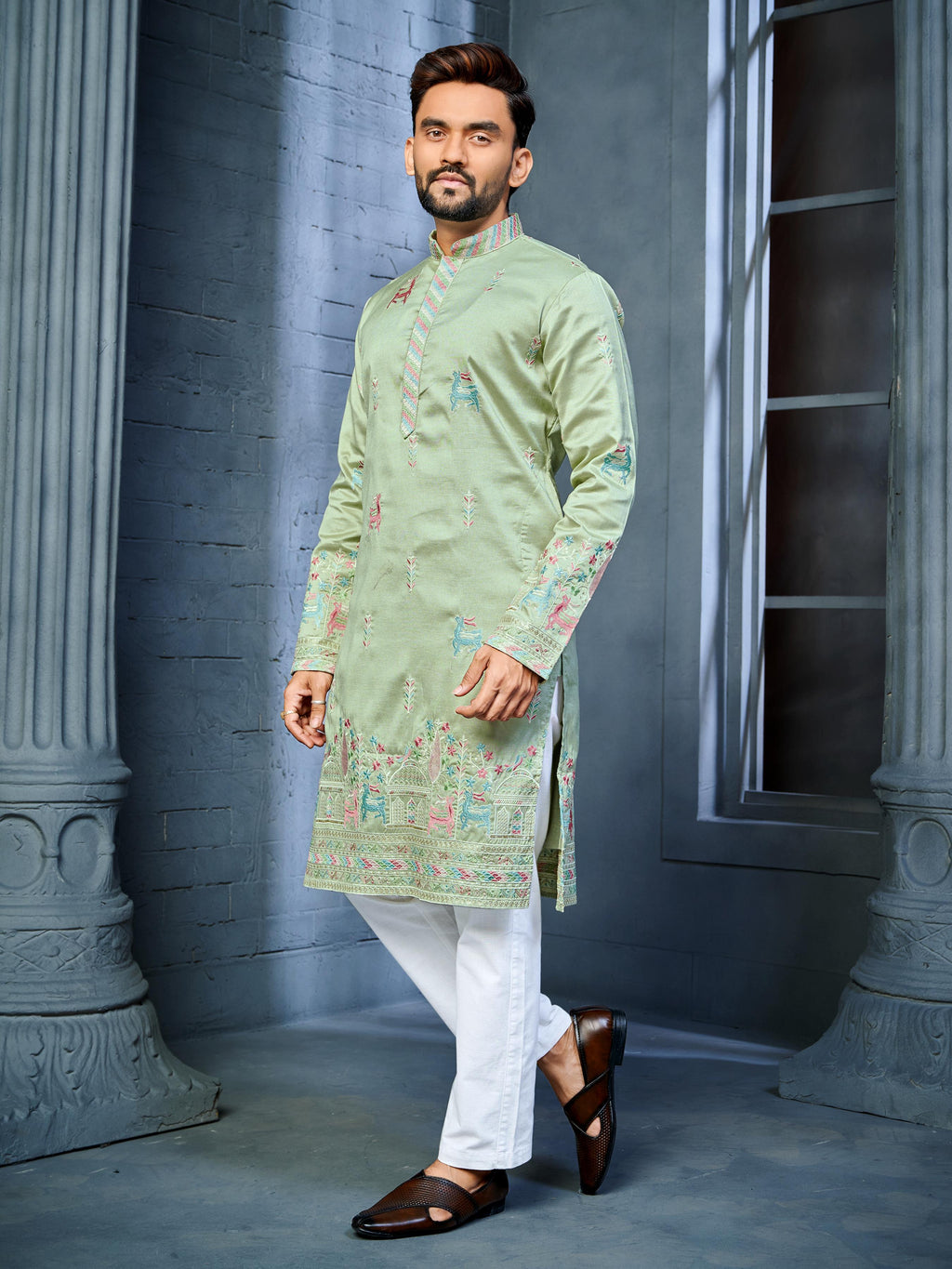 Trendy Daaman Concept Kurta For Mens