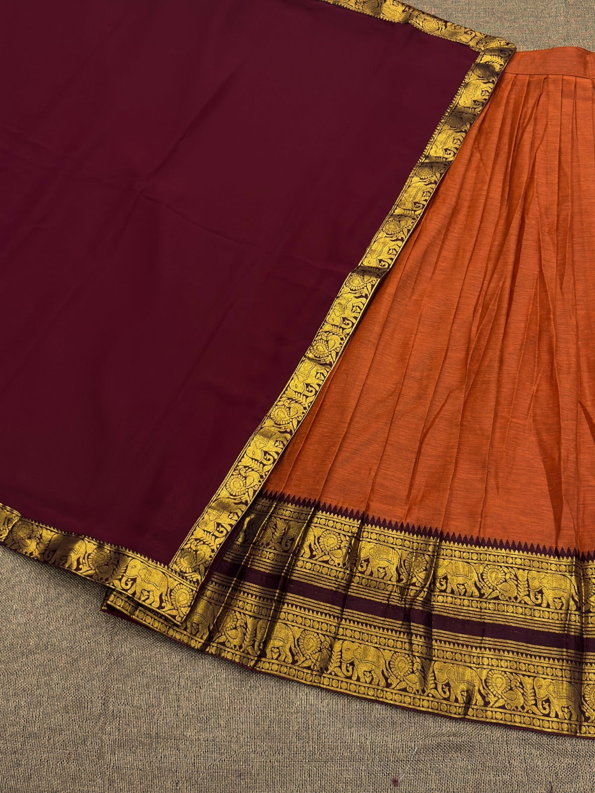 half saree