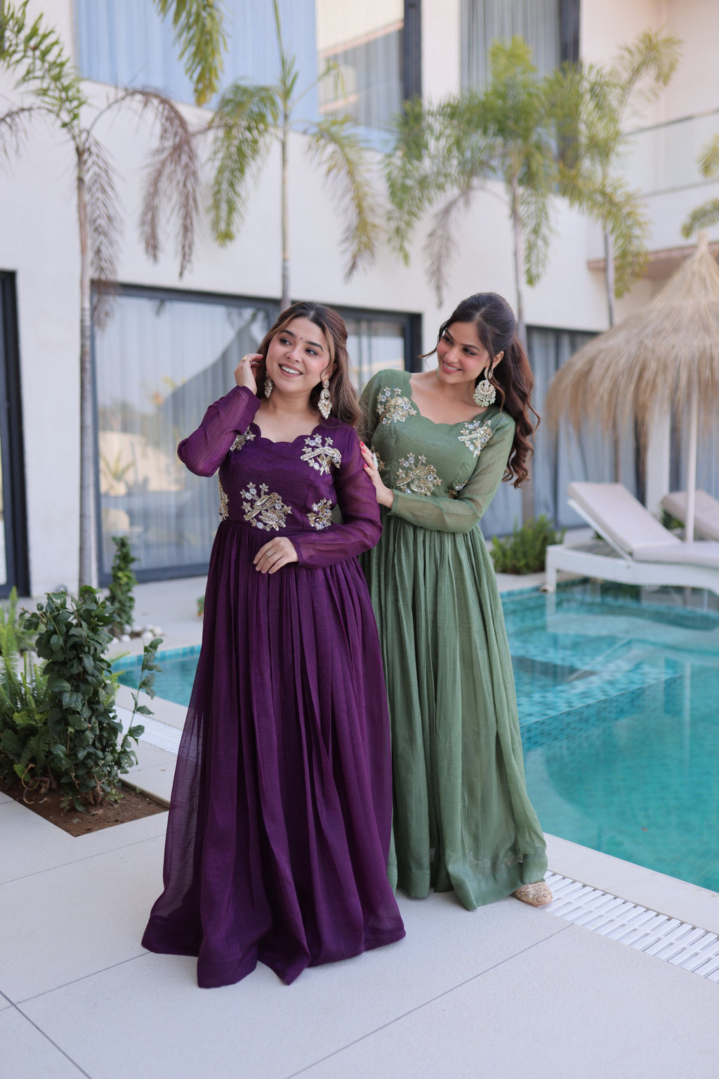 Premium Designer Readymade Gown