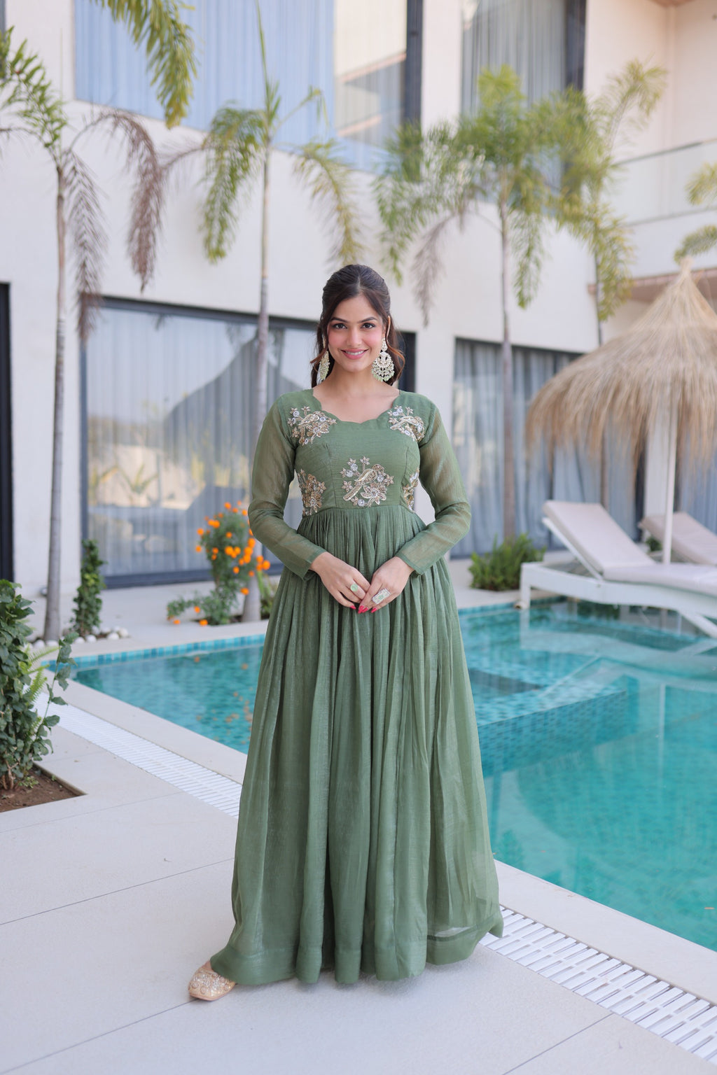 Premium Designer Readymade Gown
