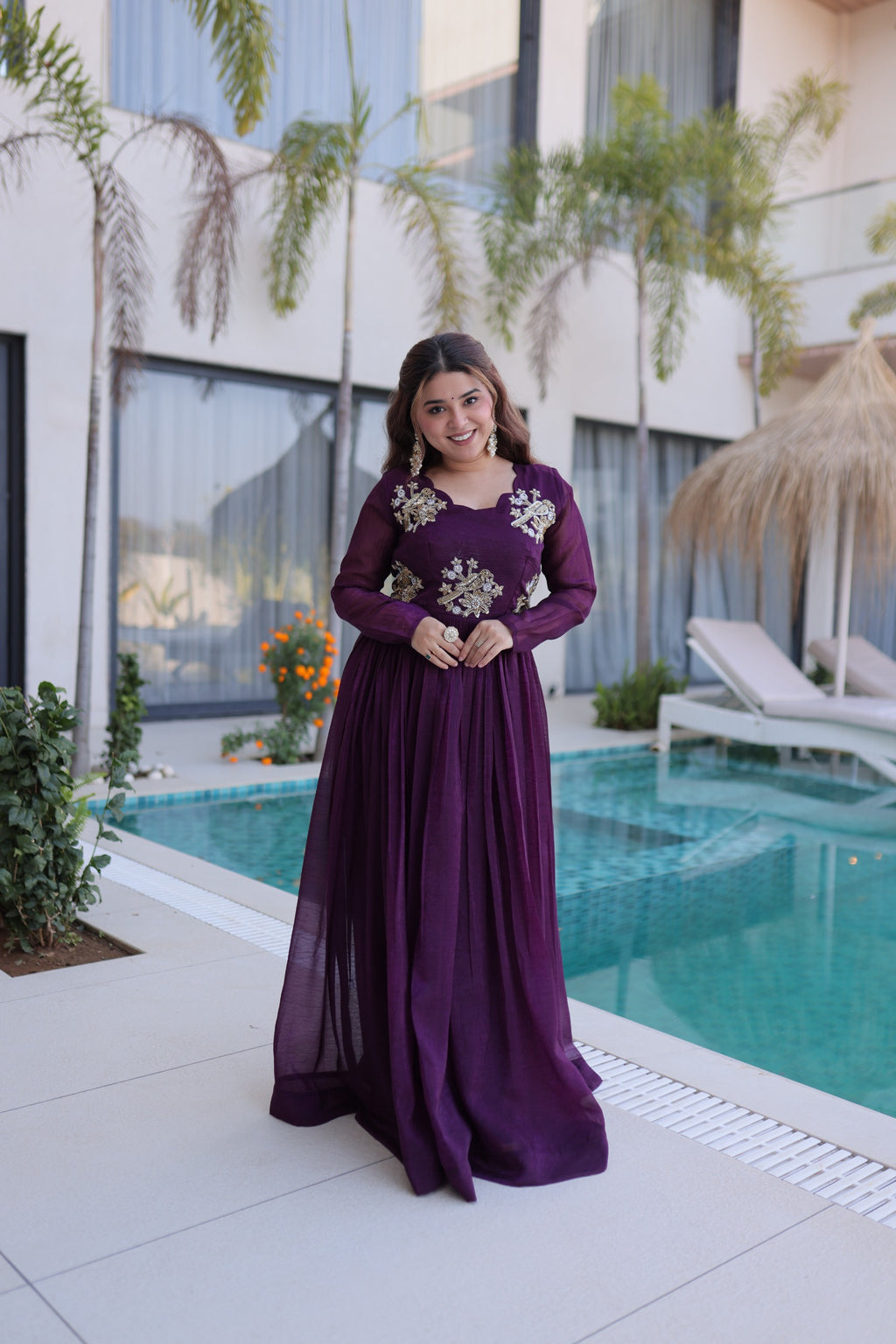 Premium Designer Readymade Gown