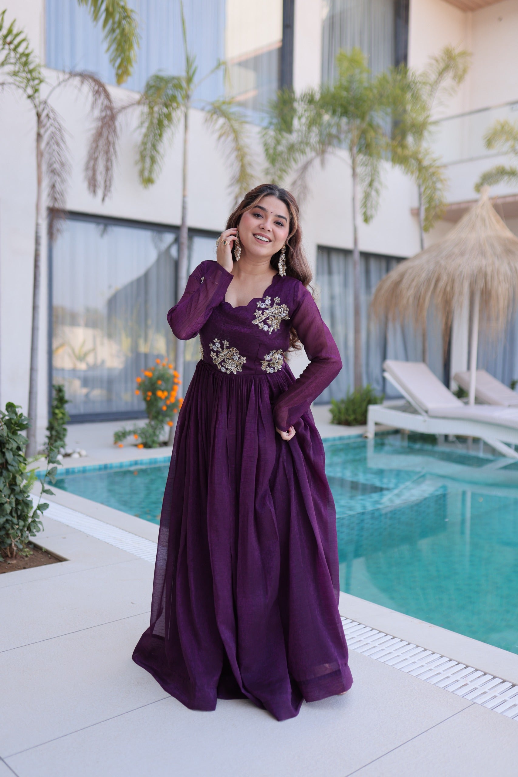Premium Designer Readymade Gown